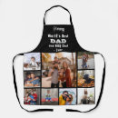 Search for worlds best grandpa aprons Black and white