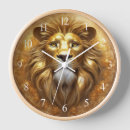 Search for lion clocks Big cats