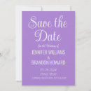 Search for lavender wedding save the dates Budget