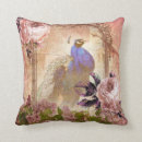 Search for peacock and pink cushions Victorian