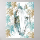 Search for abstract horse art Watercolor