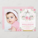Search for pumpkin girl 1st birthday invitations Pink and gold