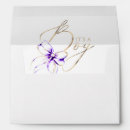 Search for purple and gold envelopes Chic