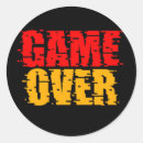 Search for game over stickers Nerd