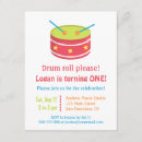Search for music 1st birthday invitations Instrument