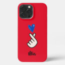 Search for red hand iphone cases Heart