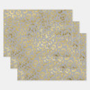 Search for gold leopard wrapping paper Trendy