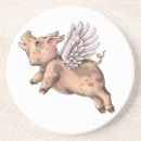 Search for flying pig coasters Piggy