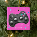 Search for gamer christmas tree decorations Pink
