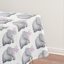 Search for elephant tablecloths Whimsical