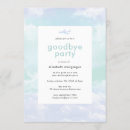 Search for modern farewell party invitations Bon voyage