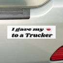 Search for trucker bumper stickers Truck driver