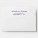Search for purple envelopes Elegant