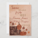 Search for pumpkin save the dates Modern