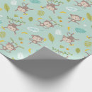 Search for monkeys wrapping paper Jungle animals