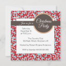 Search for polka dot christmas invitations Xmas
