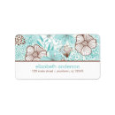 Search for unique floral labels Trendy