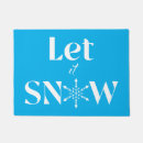 Search for let it snow doormats Winter