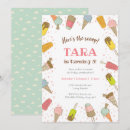 Search for ice cream scoop birthday invitations Popsicle