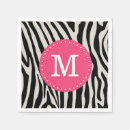 Search for zebra stripe napkins Modern