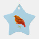 Search for red cardinal bird christmas tree decorations Modern