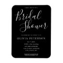 Search for bridal shower magnets Black and white