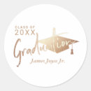Search for modern graduation stickers Elegant