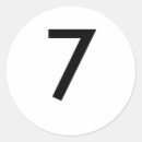 Search for number seven stickers Collection