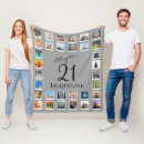 Search for 21st birthday blankets Black