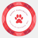 Search for red paw stickers Dog