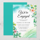 Search for turqoise invitations Watercolor