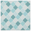 Search for blue moroccan fabric Quatrefoil