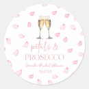 Search for champagne glasses party stickers Bride