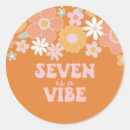 Search for orange daisy stickers Boho