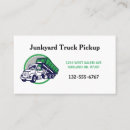 Search for garbage business cards Green
