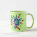 Search for sun and stars mugs Blue