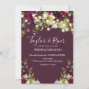Search for burgundy and ivory wedding invitations Marsala