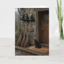 Search for spooky halloween cards Black cat
