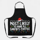 Search for drinking aprons Xmas