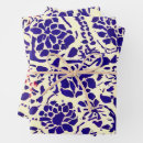 Search for red and blue wrapping paper For her