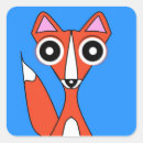 Search for fox cartoon stickers Birthday