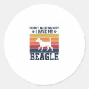 Search for therapy dog stickers Wolf