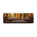 Search for rustic wedding return address labels Autumn