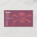 Search for skeleton bones business cards Crossbones