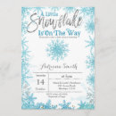 Search for little snowflake on the way Glitter