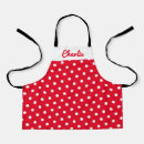 Search for red polka dot aprons Baking