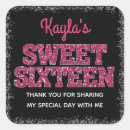 Search for glitter look stickers Pink