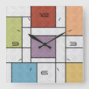 Search for de stijl clocks Abstract