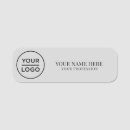 Search for silver name tags Business