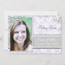 Search for lilac damask invitations Girl